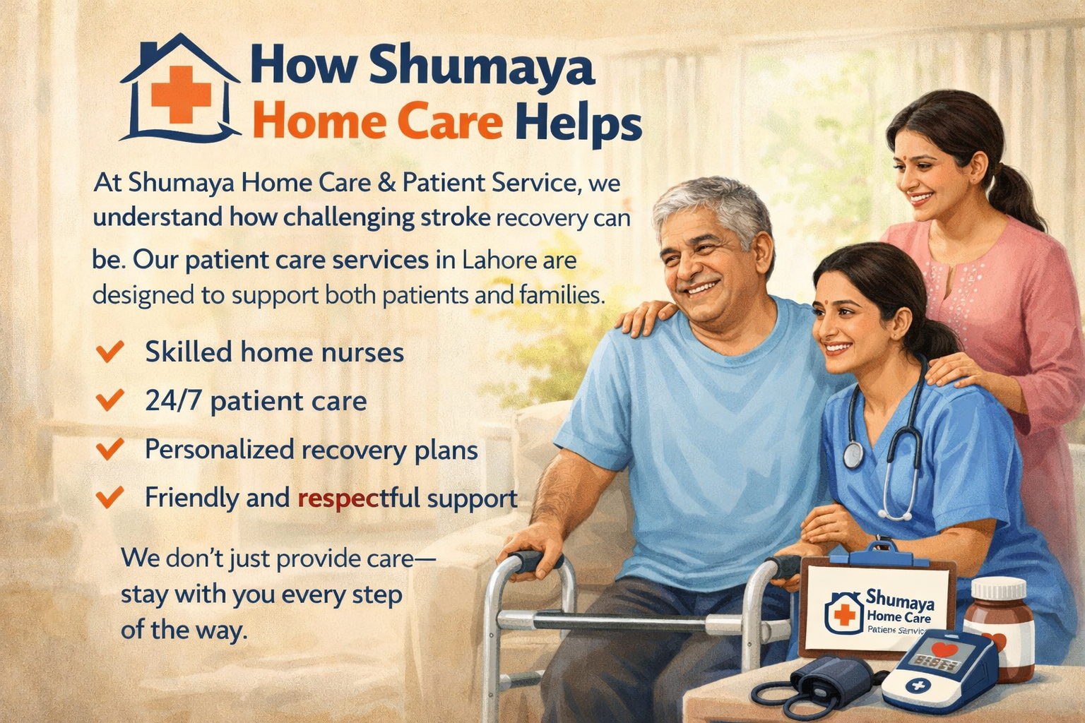 How Shumaya Home Care Help - Nursing Services in Lahore
