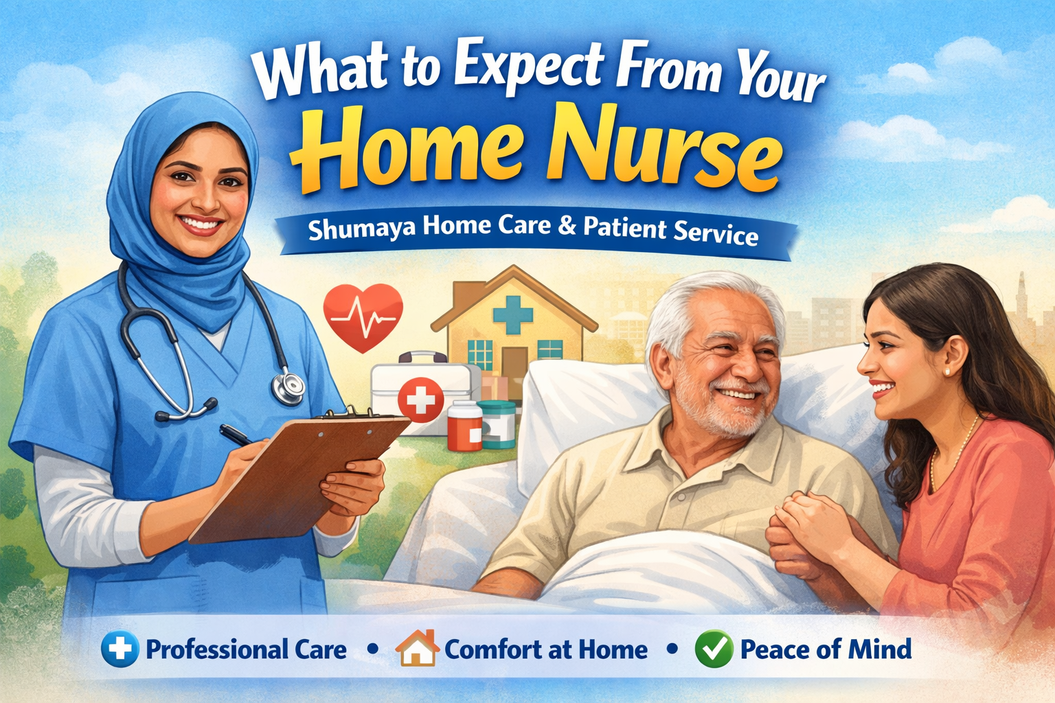 Why Families Choose Home Nursing Services in Lahore