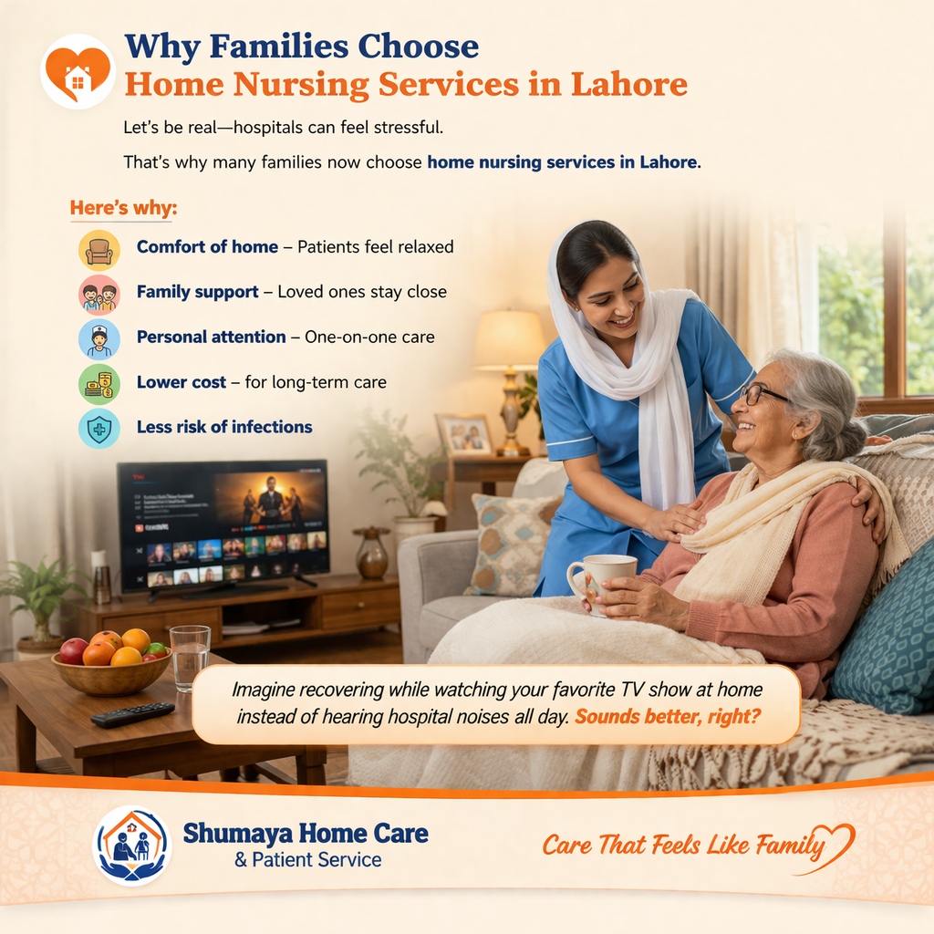 Why Families Choose Home Nursing Services in Lahore - best home nursing services in lahore