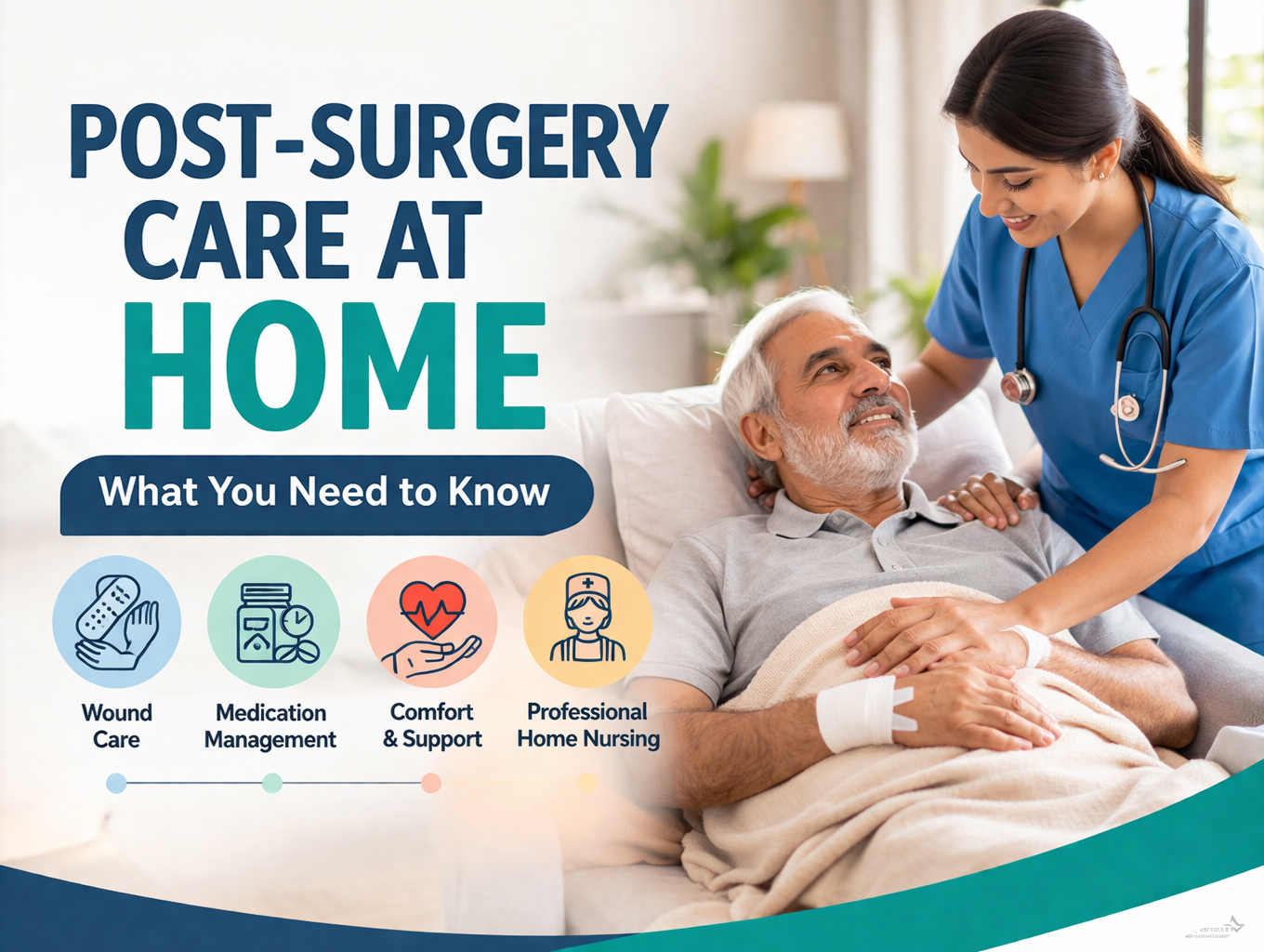 post Surgery Care at home - Home Nursing services in Lahore