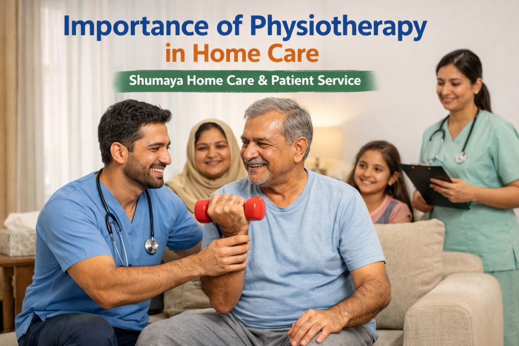 importance of Physiotherapy in home care - Home Nursing Services