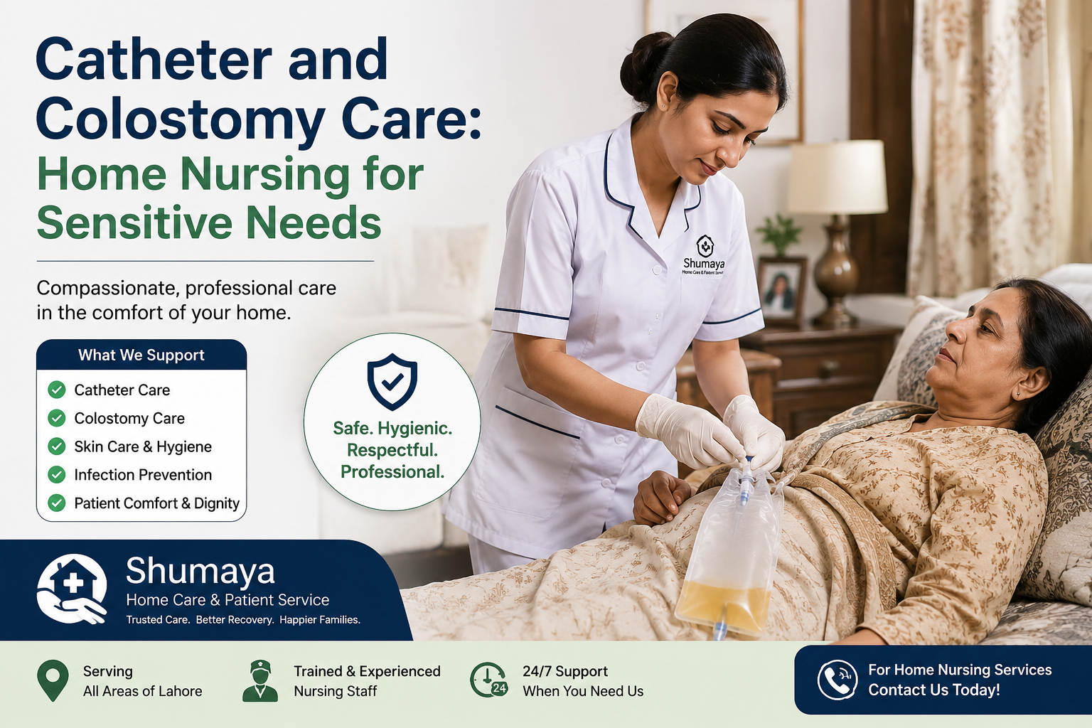 catheter and Colostomy Care - Home Nursing Services in Lahore