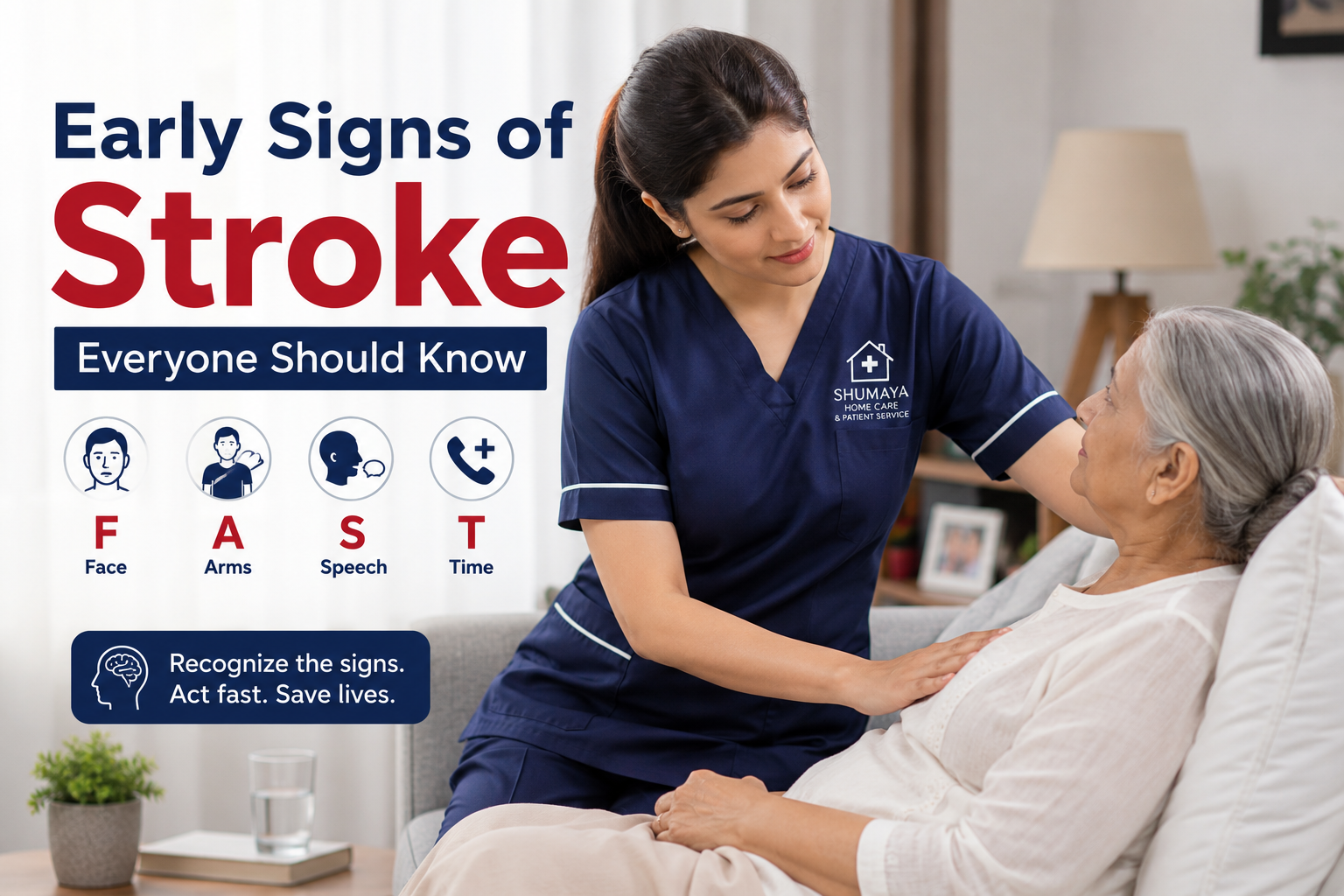 early signs of Stroke - Home Nursing Services in Lahore Pakistan