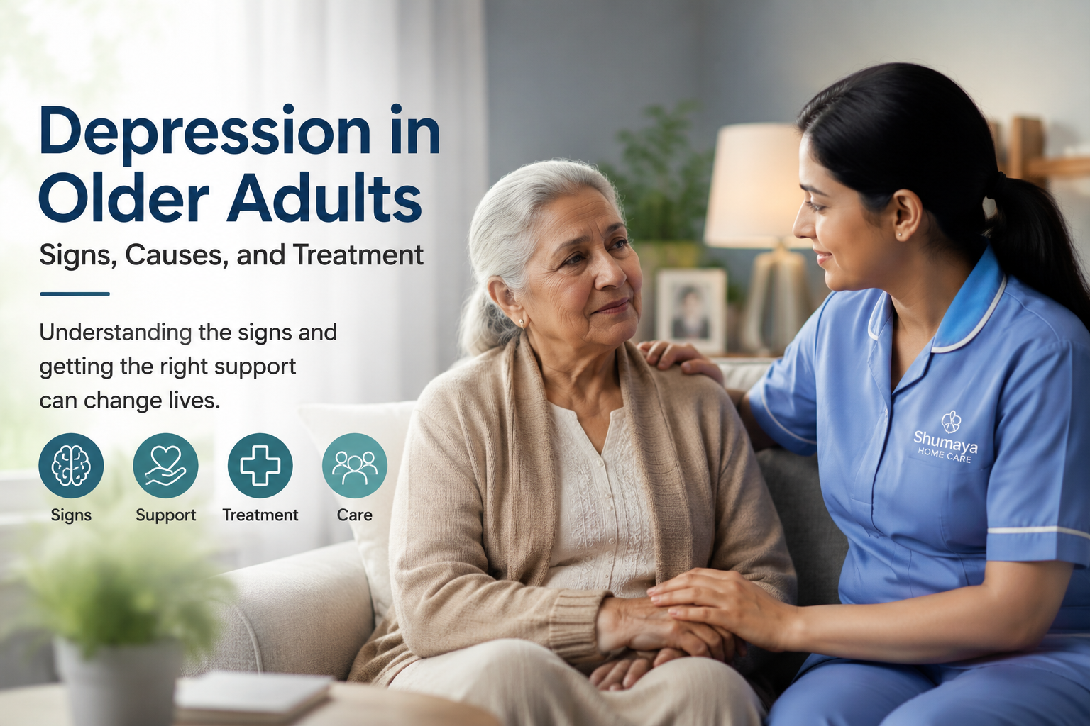 Depression in Old Adults : Home Nursing Services in Lahore