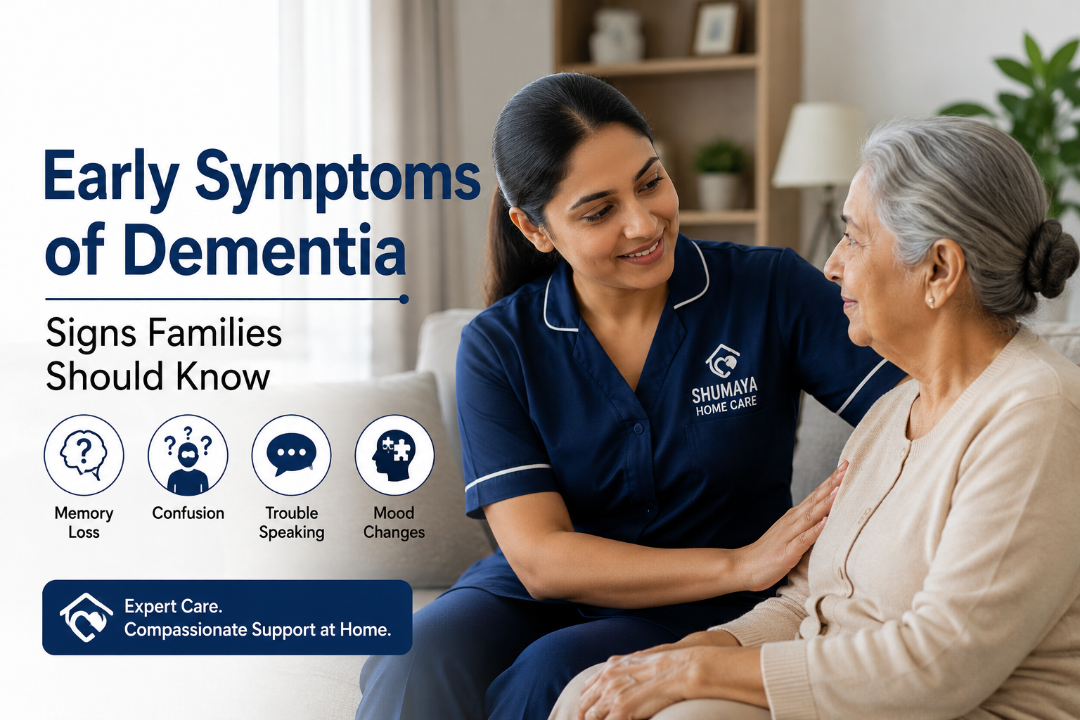 Early Symptoms of Dementia - Shumayahomecare.pk | Early Symptoms of Dementia