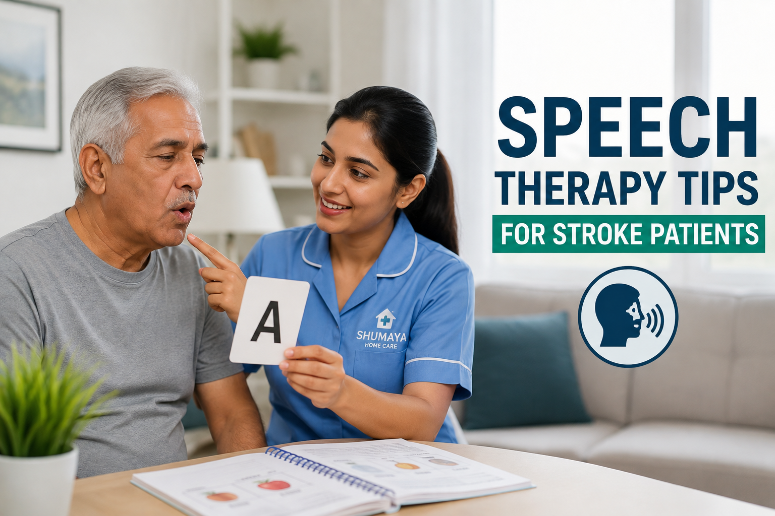 Speech Therapy Tips for stroke patients - Home nursing services in Lahore.