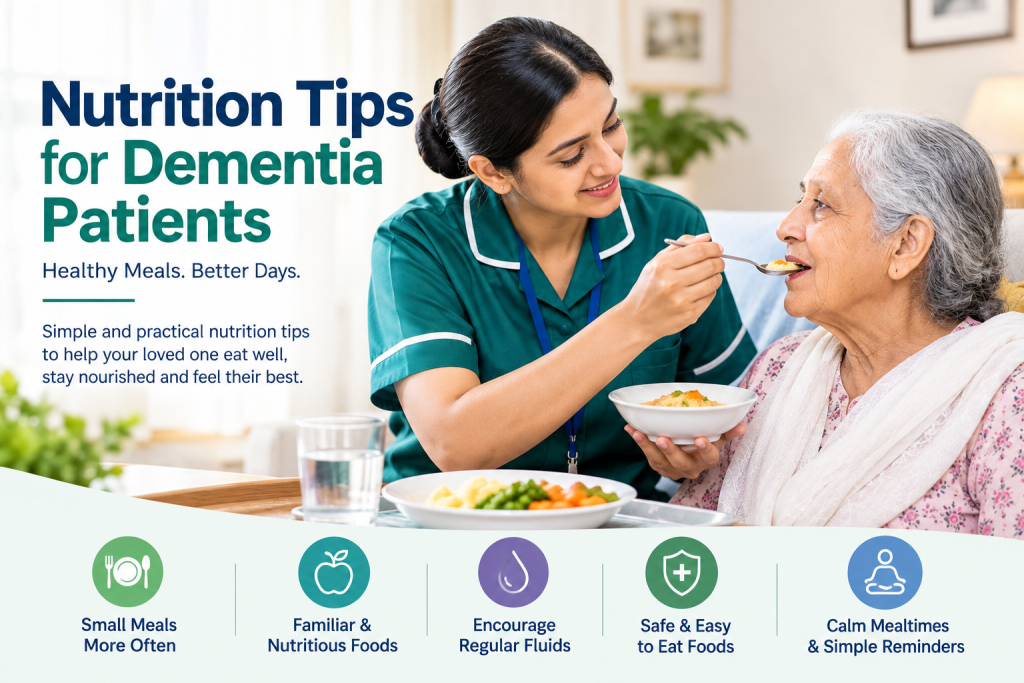 Nutrition Tips for Dementia Patients - Home Nursing Services in Lahore, Pakistan